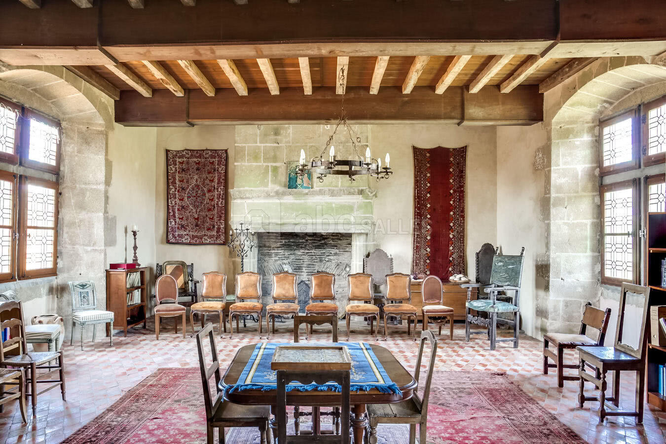 La salle des audiences